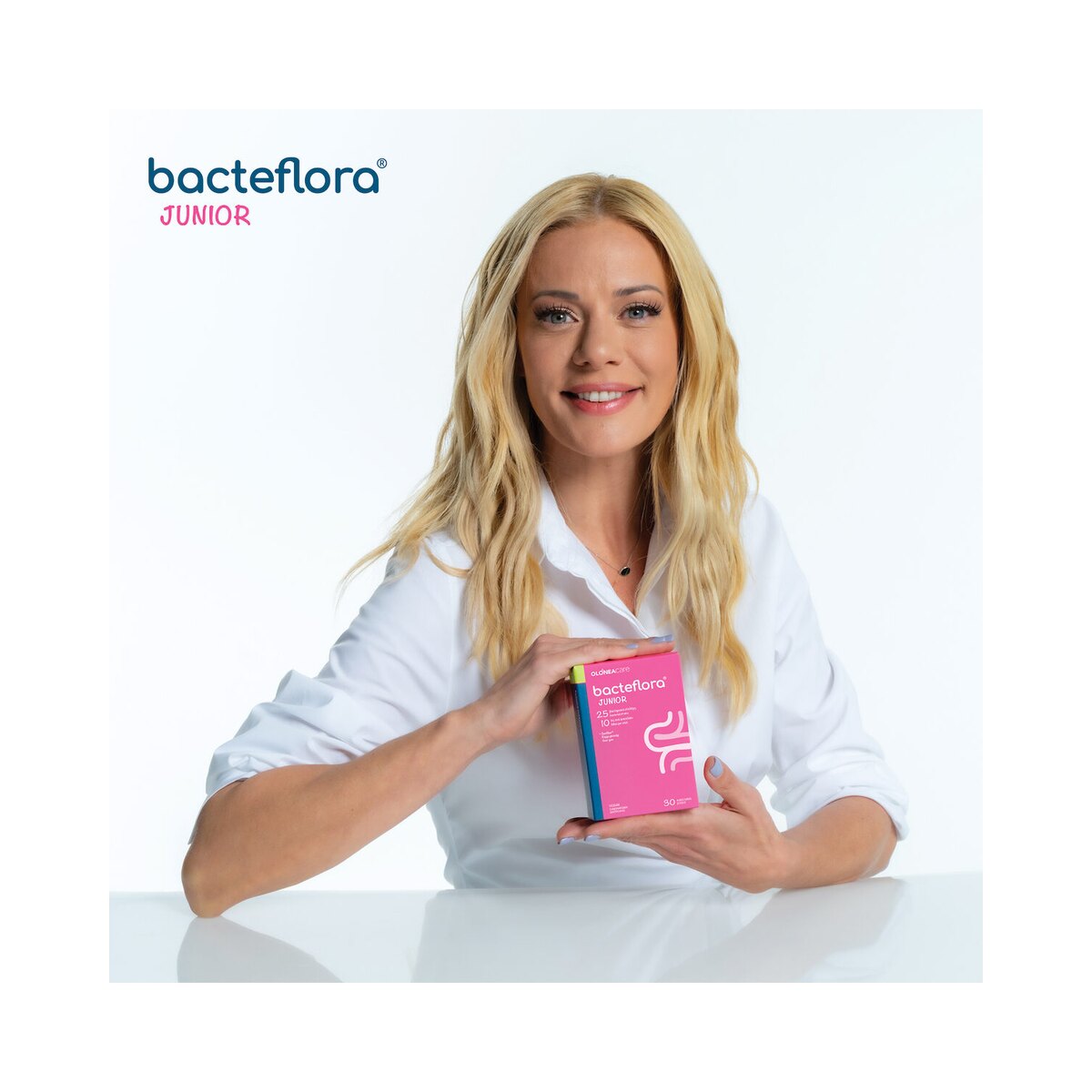 Olonea Bacteflora Junior Συμπλήρωμα με Προβιοτικά για Παιδιά και Βρέφη 10 φακελίσκοι