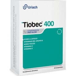 Alternative view of Olvos Science Tiobec 400mg Ειδικό Συμπλήρωμα Διατροφής 40 ταμπλέτες