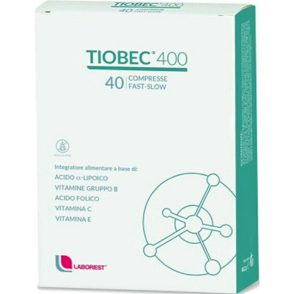 Olvos Science Tiobec 400mg Ειδικό Συμπλήρωμα Διατροφής 40 ταμπλέτες
