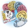 Not Just a Patch Air Smiley Αδιάβροχο Αυτοκόλλητο για Αισθητήρες Freestyle Libre 2 Plus, Medtronic Guardian, Dexcom G7, Dexcom ONE+, Sibionics GS1 & Medtrum TouchCare Nano 10τμχ – Διάφορα Χρώματα
