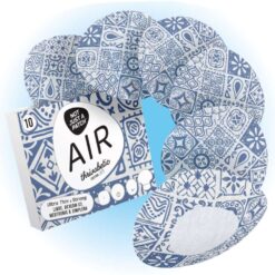 Not Just a Patch Air Thivabetic Αδιάβροχο Αυτοκόλλητο για Αισθητήρες Freestyle Libre 2 Plus, Medtronic Guardian, Dexcom G7, Dexcom ONE+, Sibionics GS1 & Medtrum TouchCare Nano 10τμχ - Mediterranean Mosaic Blue