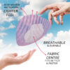 Not Just a Patch Air Αδιάβροχα Αυτοκόλλητα για Αισθητήρες Freestyle Libre 2 Plus, Medtronic Guardian, Dexcom G7, Dexcom ONE+, Sibionics GS1 & Medtrum TouchCare Nano 20τμχ – Μωβ - Image 3