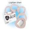 Not Just a Patch Air Cutout Αδιάβροχο Αυτοκόλλητο για Omnipod 20τμχ – Μπεζ