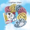 Not Just a Patch Air Smiley Αδιάβροχο Αυτοκόλλητο για Αισθητήρα Dexcom G7, Dexcom ONE+, Freestyle Libre 3, Sibionics GS3, Syai Ultra 10τμχ - Διάφορα Χρώματα