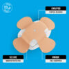 Not Just a Patch X-Patches Αδιάβροχο Αυτοκόλλητο για Omnipod, Libre & Medtronic 20τμχ – Μπεζ - Image 3