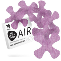 Not Just a Patch X-Mini Air Αδιάβροχα Αυτοκόλλητα για Αισθητήρες Freestyle Libre 2 Plus, Dexcom G7, Dexcom ONE+, Medtronic Guardian, Sibionics, Syai Ultra & Medtrum TouchCare Nano 20τμχ – Μωβ