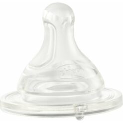 Chicco Physio Anti-Colic Θηλή Σιλικόνης Γρήγορης Ροής (4m+) 2τμχ (20335-00)