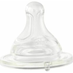 Chicco Physio Anti-Colic Θηλή Σιλικόνης Μέτριας Ροής (2m+) 2τμχ (20323-00)