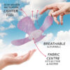 Not Just a Patch X-Mini Air Αδιάβροχα Αυτοκόλλητα για Αισθητήρες Freestyle Libre 2 Plus, Dexcom G7, Dexcom ONE+, Medtronic Guardian, Sibionics, Syai Ultra & Medtrum TouchCare Nano 20τμχ – Μωβ - Image 2