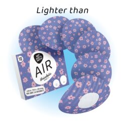 Not Just a Patch Air Thrivabetic Αδιάβροχο Αυτοκόλλητο για Αισθητήρα Dexcom G7, Dexcom ONE+, Freestyle Libre 3, Sibionics GS3, Syai Ultra 10τμχ - BloomBerry Violet