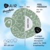 Not Just a Patch Air Thrivabetic Αδιάβροχα Αυτοκόλλητα για Αισθητήρες Freestyle Libre 2 Plus, Medtronic Guardian, Dexcom G7, Dexcom ONE+, Sibionics GS1 & Medtrum TouchCare Nano 10τμχ - T1D Ghosty Mode - Image 2