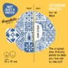 Not Just a Patch Original Thrivabetic Αδιάβροχο Αυτοκόλλητο για Αισθητήρα Dexcom G7, Dexcom ONE+, Freestyle Libre 3, Sibionics GS3, Syai Ultra 10τμχ - Mediterranean Mosaic Blue - Image 2
