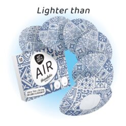 Not Just a Patch Air Thrivabetic Αδιάβροχο Αυτοκόλλητο για Αισθητήρα Dexcom G7, Dexcom ONE+, Freestyle Libre 3, Sibionics GS3, Syai Ultra 10τμχ - Mediterranean Mosaic Blue