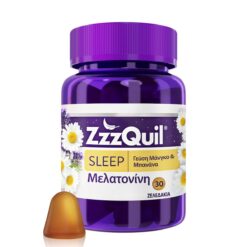 ZzzQuil Sleep Συμπλήρωμα Διατροφής με Μελατονίνη και γεύση Μάνγκο Μπανάνα, 30 ζελεδάκια
