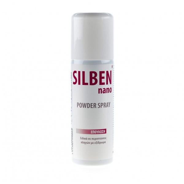 Epsilon Health Silben Nano Powder Spray, Περιποίηση Πληγών – Επούλωση, 125ml