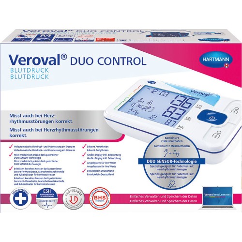 Hartmann Veroval Duo Control Large Ψηφιακό Πιεσόμετρο Μπράτσου (9255250)