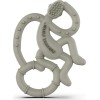 Matchstick Monkey Mini Monkey Teether Μασητικό Οδοντοφυΐας (0m+) 1τμχ – Γκρί