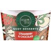 Organic Shop Body Desserts Strawberry & Chocolate Ενυδατική Mousse Σώματος 450ml