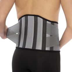 Anatomic Help 6162 Ελαστική Ζώνη Μέσης με Μπανέλες σε Γκρι Χρώμα – One Size