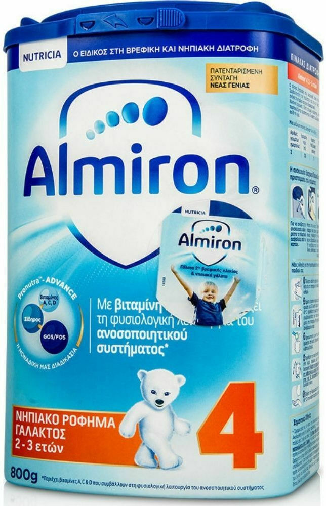 Nutricia Almiron 4 Νηπιακό Ρόφημα Γάλακτος σε Σκόνη 2-3 Ετών 800g