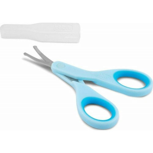 Chicco Βρεφικό Ψαλιδάκι Ασφαλείας με Θήκη – Σιέλ (05912-20)