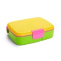 Munchkin Πλαστικό Παιδικό Σετ Φαγητού Yellow / Pink