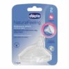 Chicco Natural Feeling Θηλή από Σιλικόνη Μέτριας Ροής για 2m+ 1τμχ (81023-10)