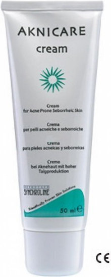Synchroline Aknicare Cream Ενυδατική Κρέμα Προσώπου Για Την Ακνεϊκή Επιδερμίδα 50ml
