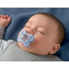 Chicco Πιπίλα Σιλικόνης Dual Soft Πράσινο για 0-2 μηνών 1τμχ