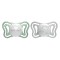 Chicco Forma Light Πιπίλα Σιλικόνης με Θήκη 16-36m για τη Νύχτα 2τμχ