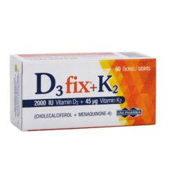 Uni-Pharma D3 Fix 2000iu + K2 45mg, 60tabs