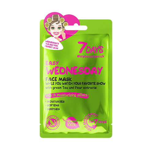 7DAYS Easy Wednesday Sheet Mask Μάσκα Προσώπου 28g