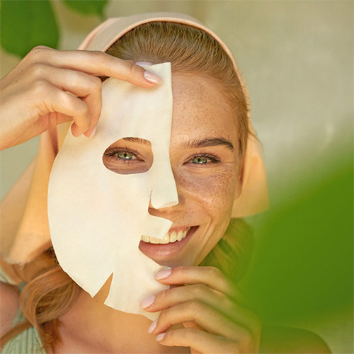 7DAYS Go Vegan Monday White Day Sheet Face Mask Μάσκα Ενυδάτωσης & Ελαστικότητας 25g