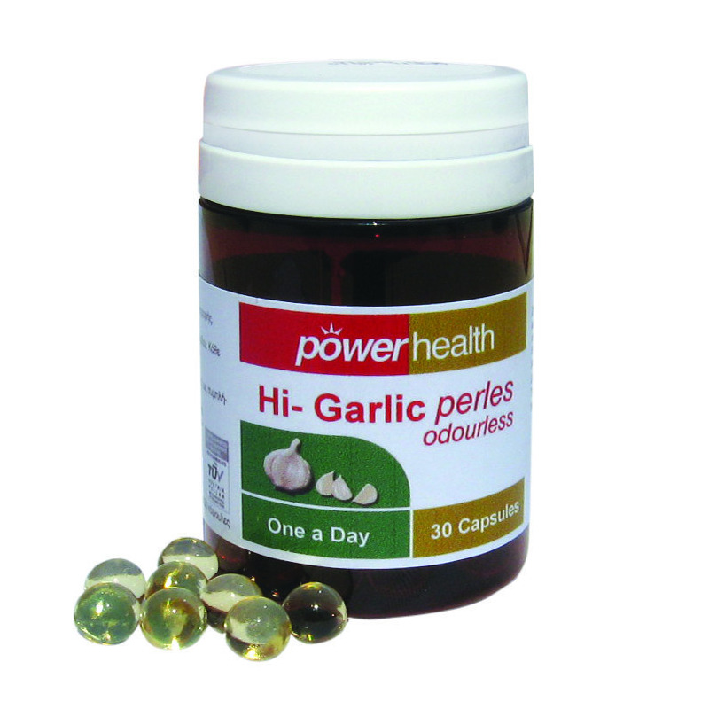 Power Health Garlic Άοσμο Σκόρδο 1000mg 30 κάψουλες