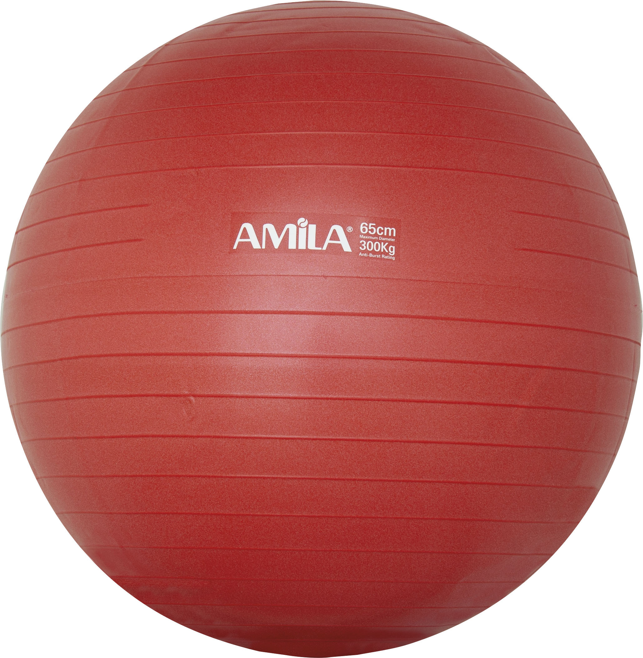 Amila Μπάλα Γυμναστικής Gymball 65Cm Κόκκινη – 95846