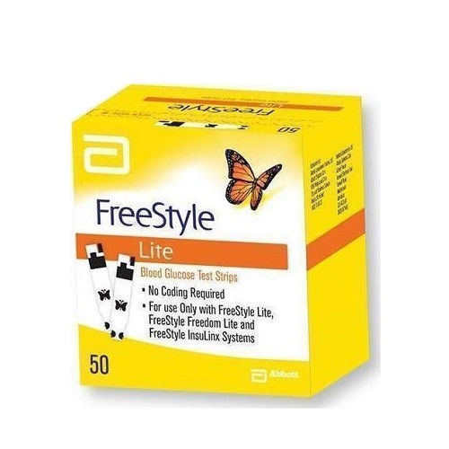 Abbot FreeStyle Lite Ταινίες Μέτρησης Σακχάρου, 50τμχ