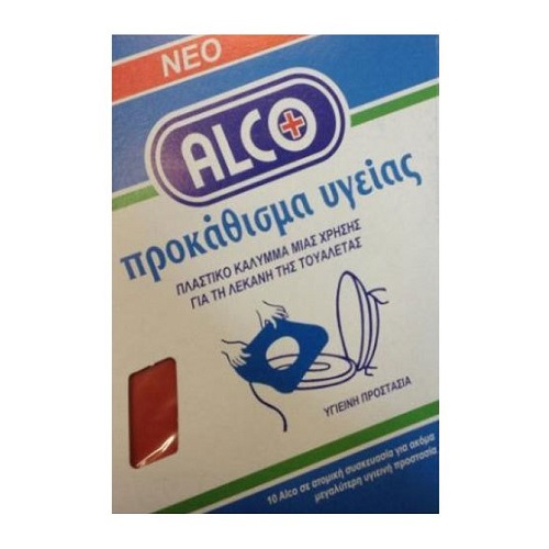 Alco Προκάθισμα Υγείας μίας Χρήσης, 10τμχ