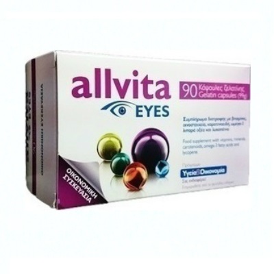 Kite Hellas Tentan AG Allvita Eyes για Καλή Υγεία των Οφθαλμών 90tabs