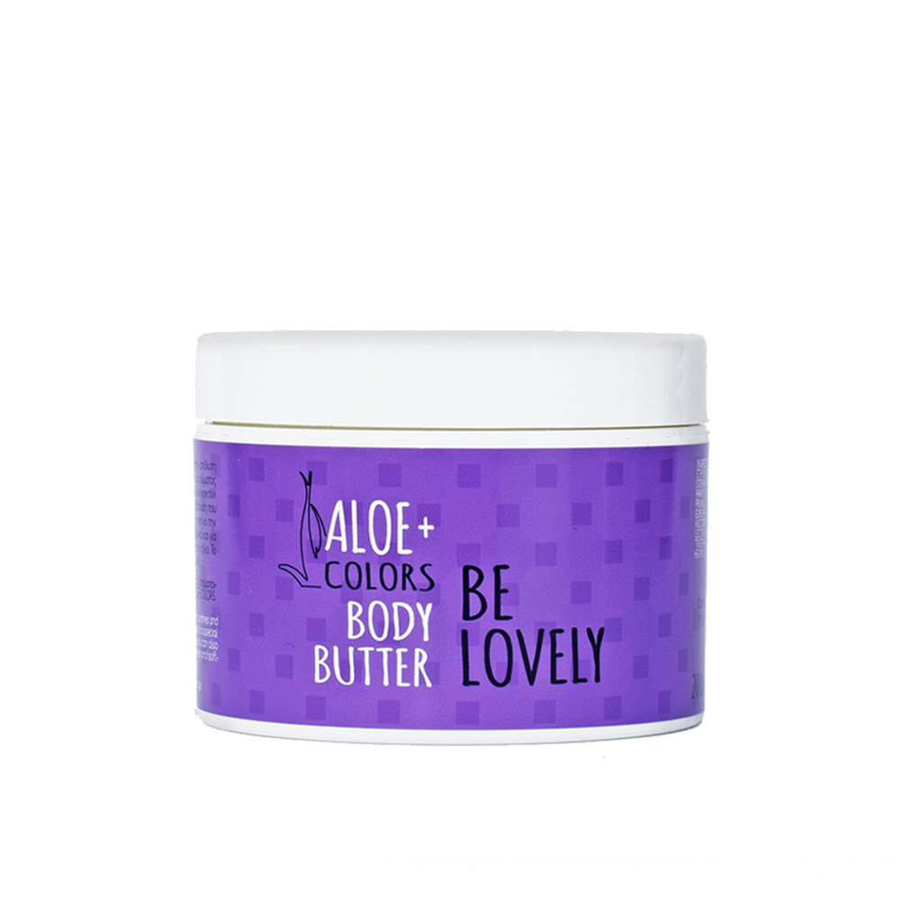 Aloe+ Colors Be Lovely Body Butter Κρέμα Σώματος με Άρωμα Καραμέλα Πικραμύγδαλο 200ml