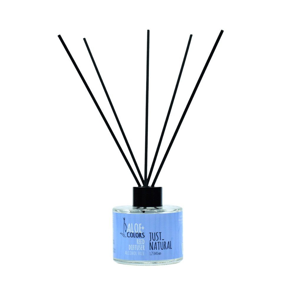 Aloe+ Colors Just Natural Reed Diffuser Αρωματικό Χώρου με Άρωμα Φρεσκάδας 125ml