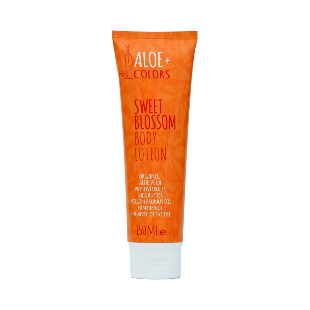 Aloe+ Colors Sweet Blossom Body Lotion Ενυδατικό Γαλάκτωμα Σώματος με Άρωμα Βανίλια – Πορτοκάλι 150ml