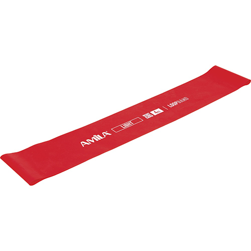 Amila Loop Band Light Μαλακό Λάστιχο Γυμναστικής Κόκκινο – 96601