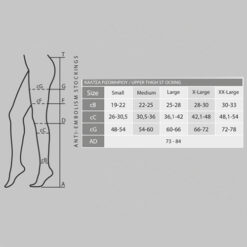 Anatomic Help 1340 Κάλτσες Ριζομηρίου Διαβαθμισμένης Συμπίεσης Λευκές – Medium