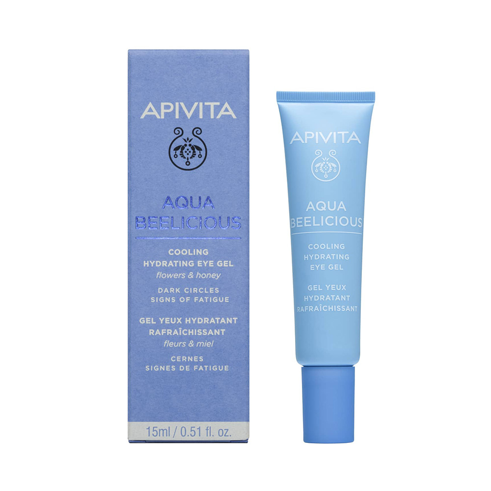 Apivita Aqua Beelicious Δροσιστικό Gel Ενυδάτωσης για τα Μάτια 15ml