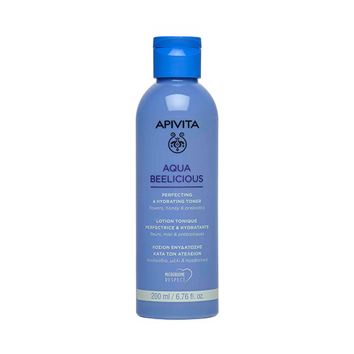 Apivita Aqua Beelicious Λοσιόν Ενυδάτωσης κατά των Ατελειών με Λουλούδια, Μέλι & Πρεβιοτικά 200ml