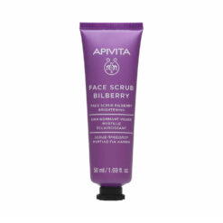 Apivita Bilberry Face Scrub Κρέμα Απολέπισης για Λάμψη με Μύρτιλλο 50ml