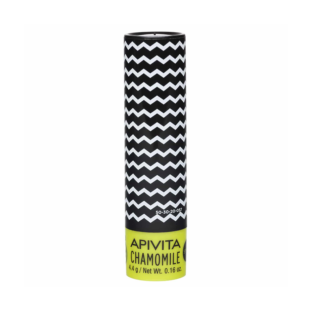 Apivita Chamomile Lip Care Balm Χειλιών με Χαμομήλι 4.4g