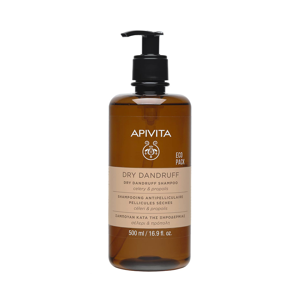 Apivita Dry Dandruff Σαμπουάν κατά της Ξηροδερμίας με Σέλερι & Πρόπολη Ecopack 500ml