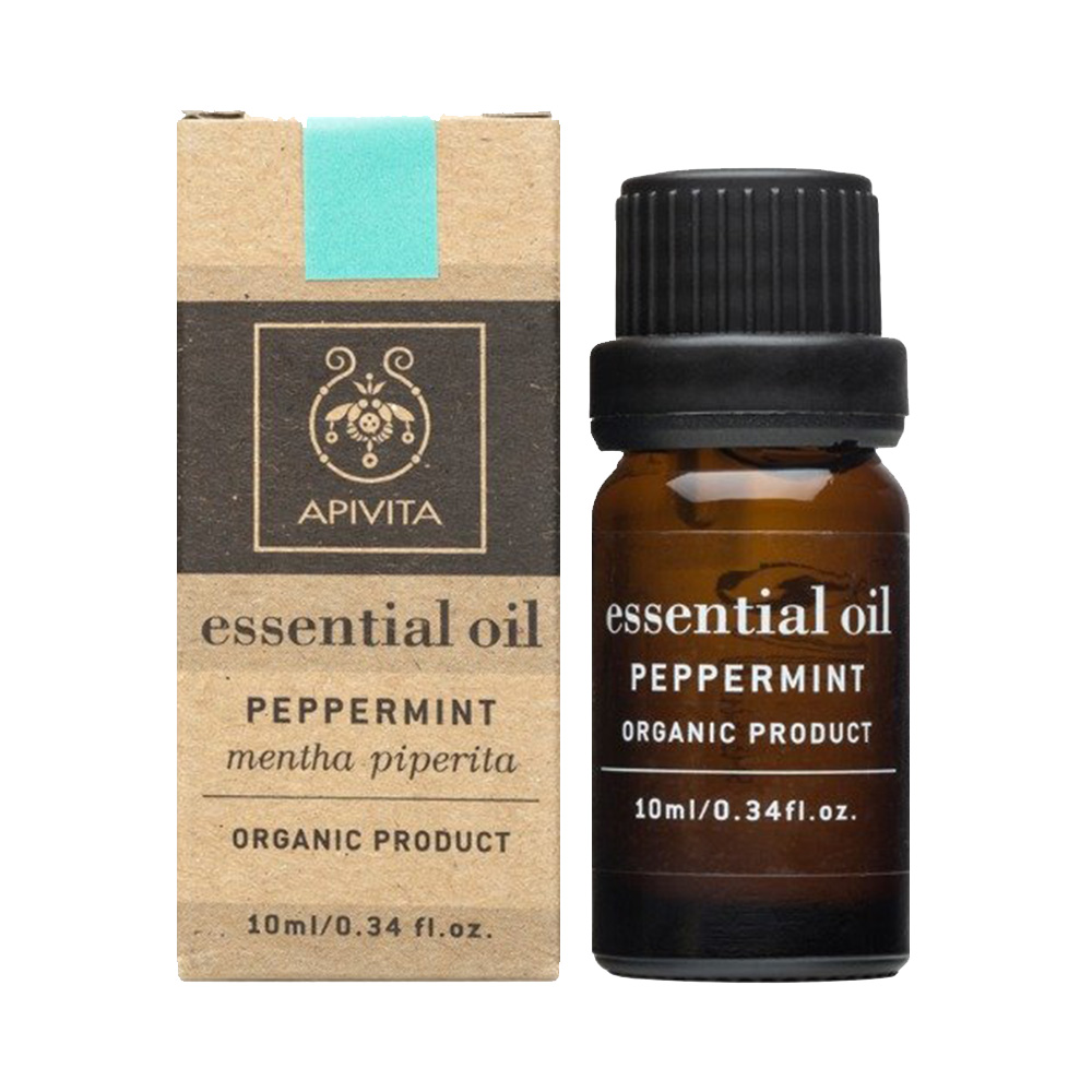 Apivita Essential Oil Peppermint Αιθέριο Έλαιο Μέντα 10ml