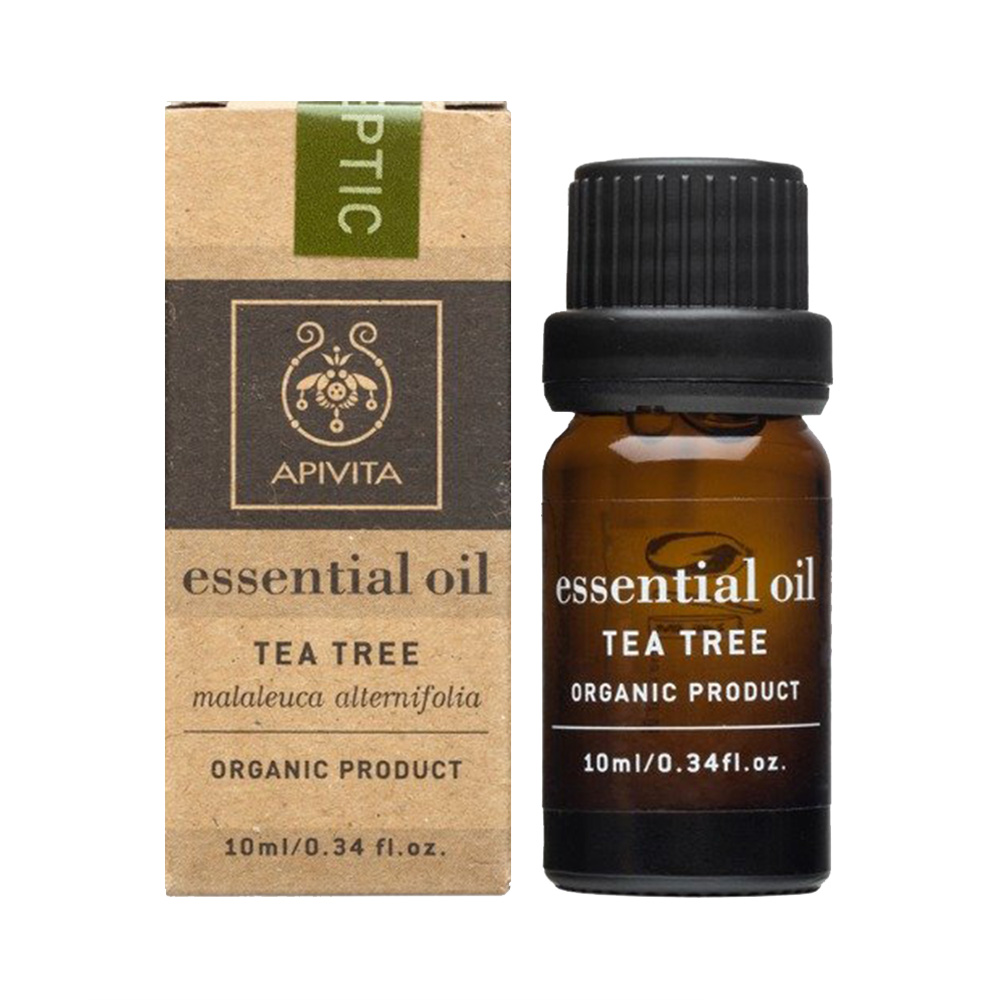 Apivita Essential Oil Tea Tree Αιθέριο Έλαιο Τεϊόδεντρο 10ml